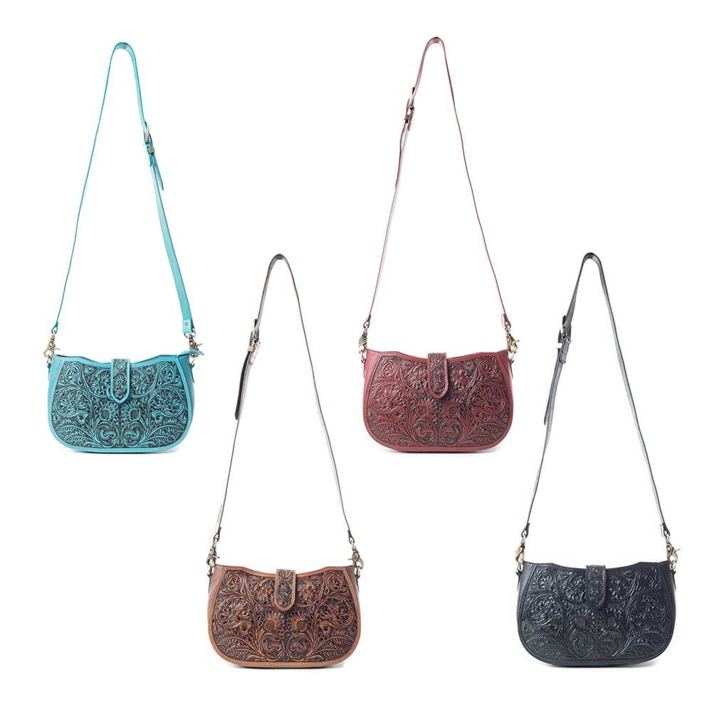 Wildflowers of the Prairie Bag In Red