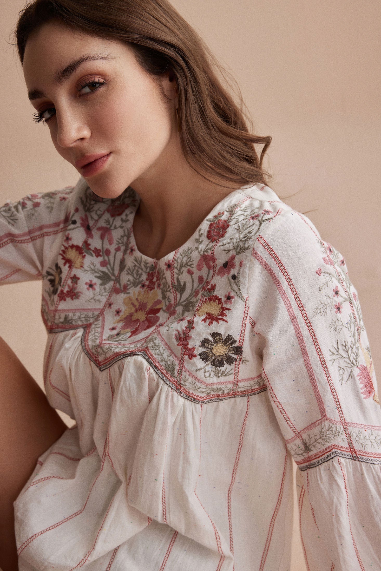 Bohera Cheree Floral Delight Free Flowing Top