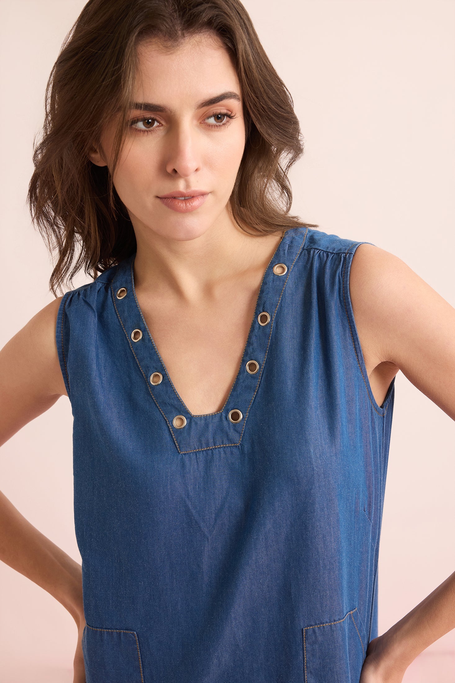 My True Indigo Dress In Blue