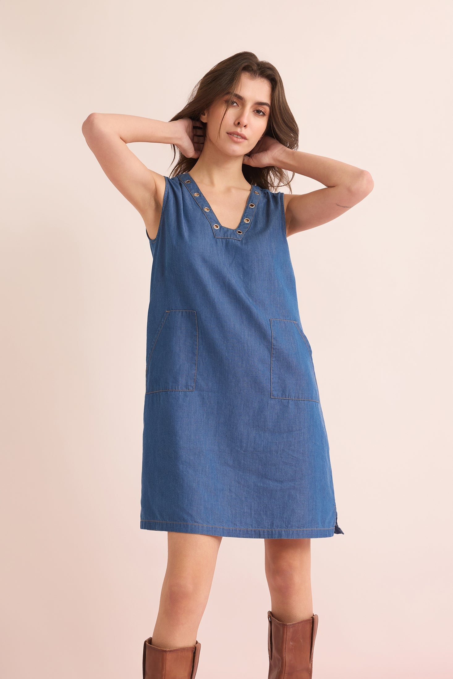 My True Indigo Dress In Blue