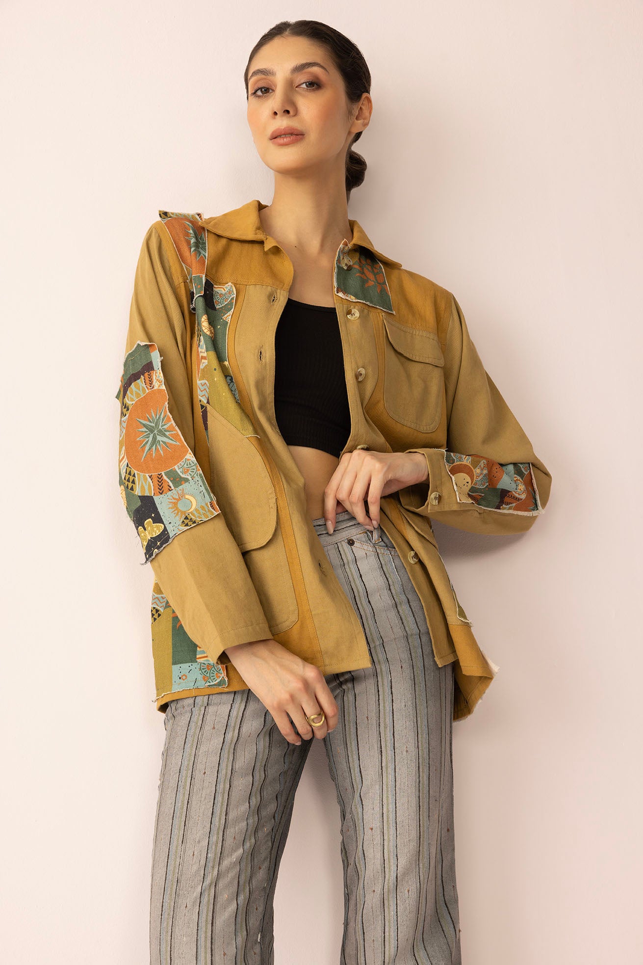 Rancher's Keepsake Shacket in Rodeo Clay