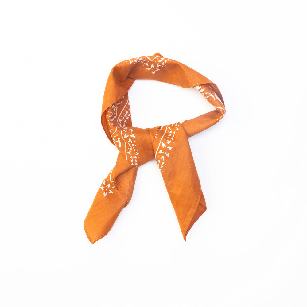 Rider's Moon Bandana in Rust