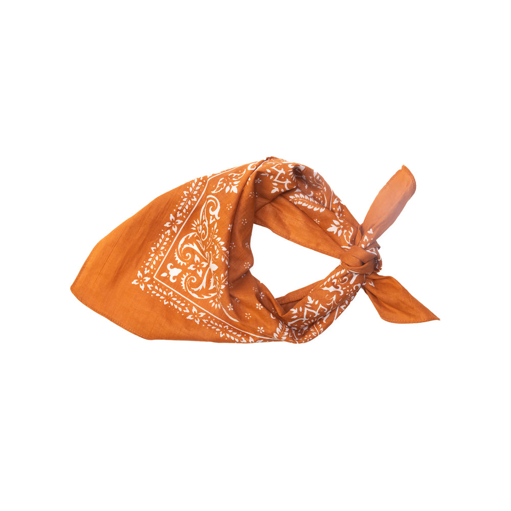 Rider's Moon Bandana in Rust