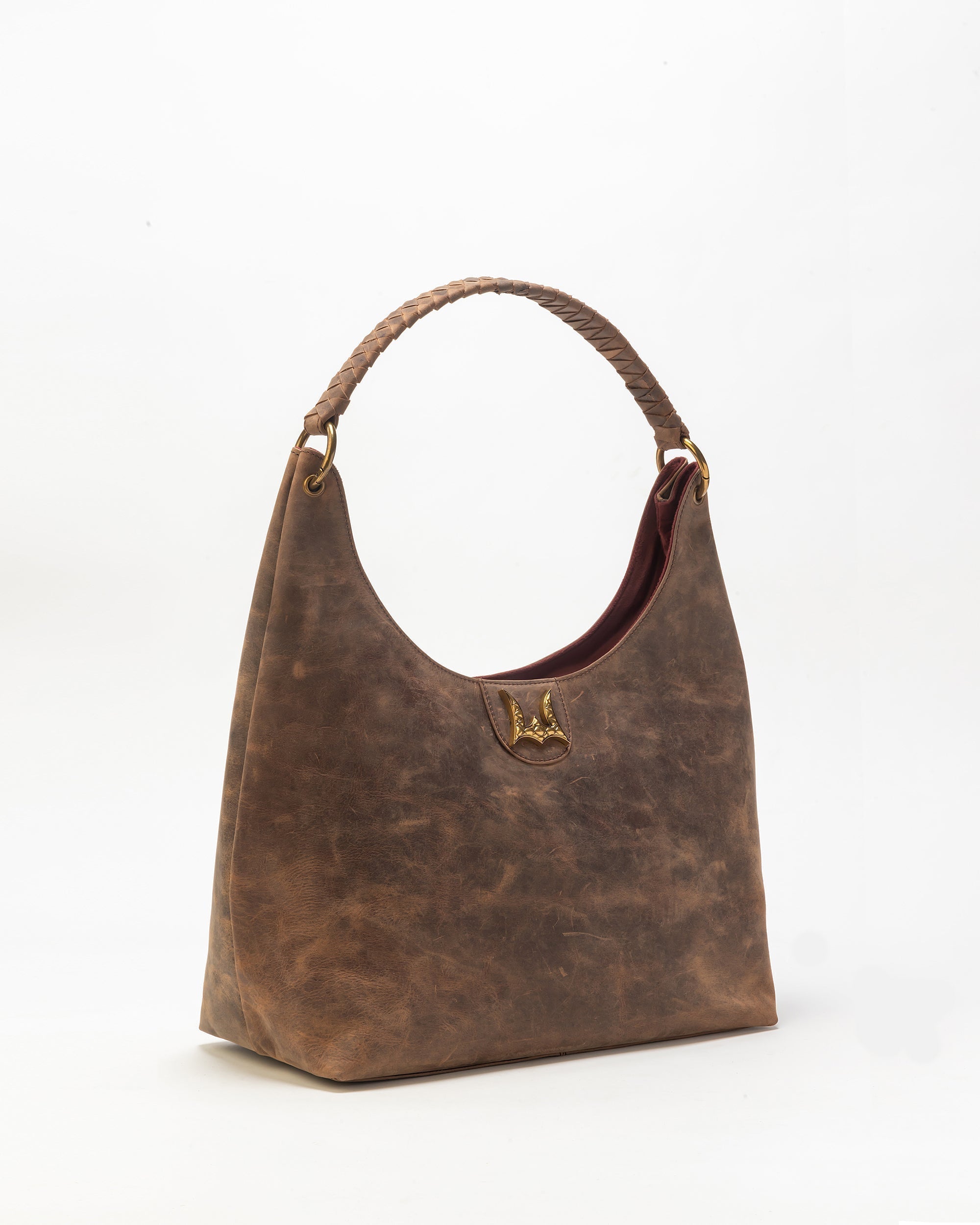 Lw Large Purse In In Brunette Leather
