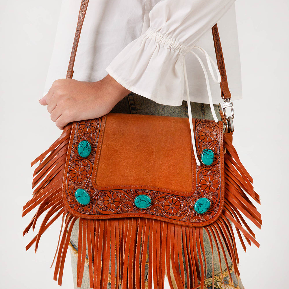 Boho Medium Tassle Bag