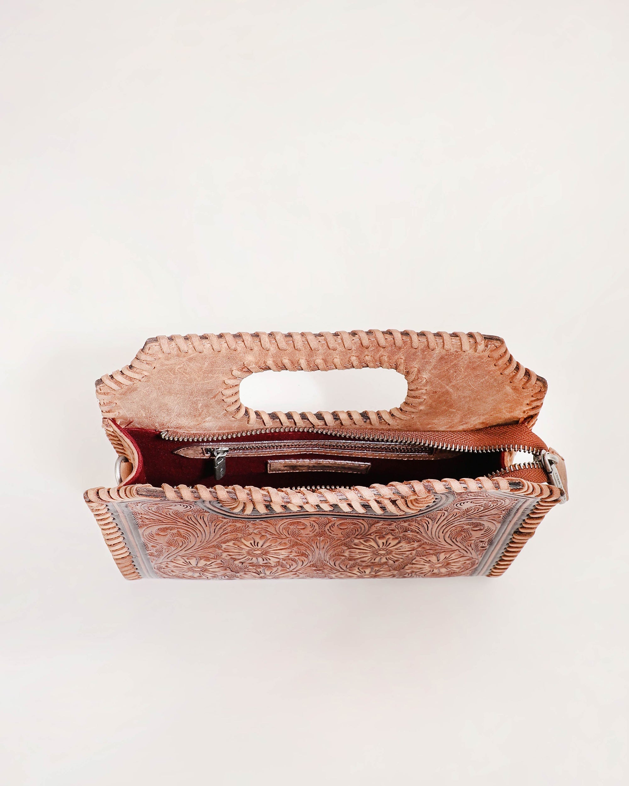 Alma Medium Handbag Brown