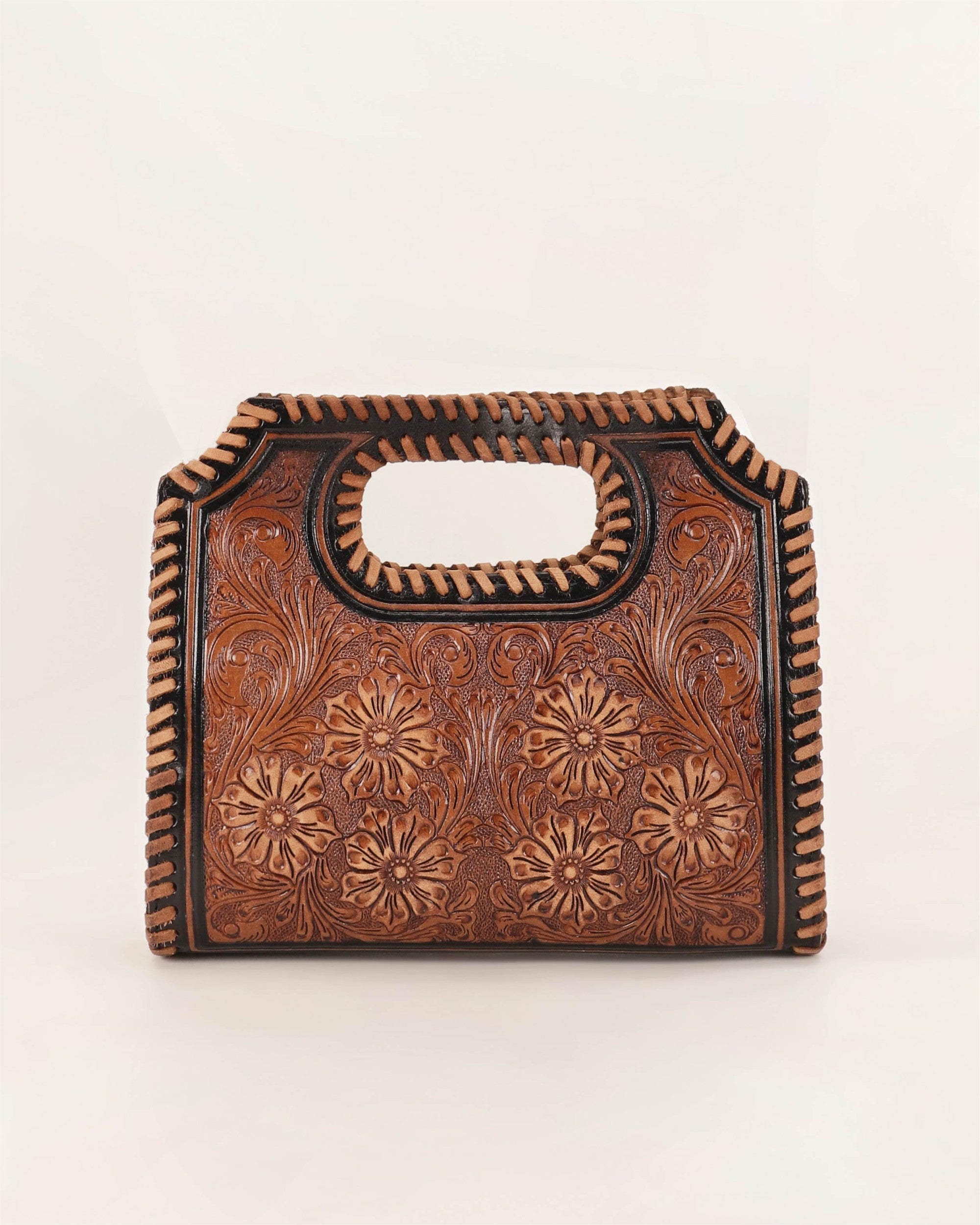 Alma Medium Handbag Brown