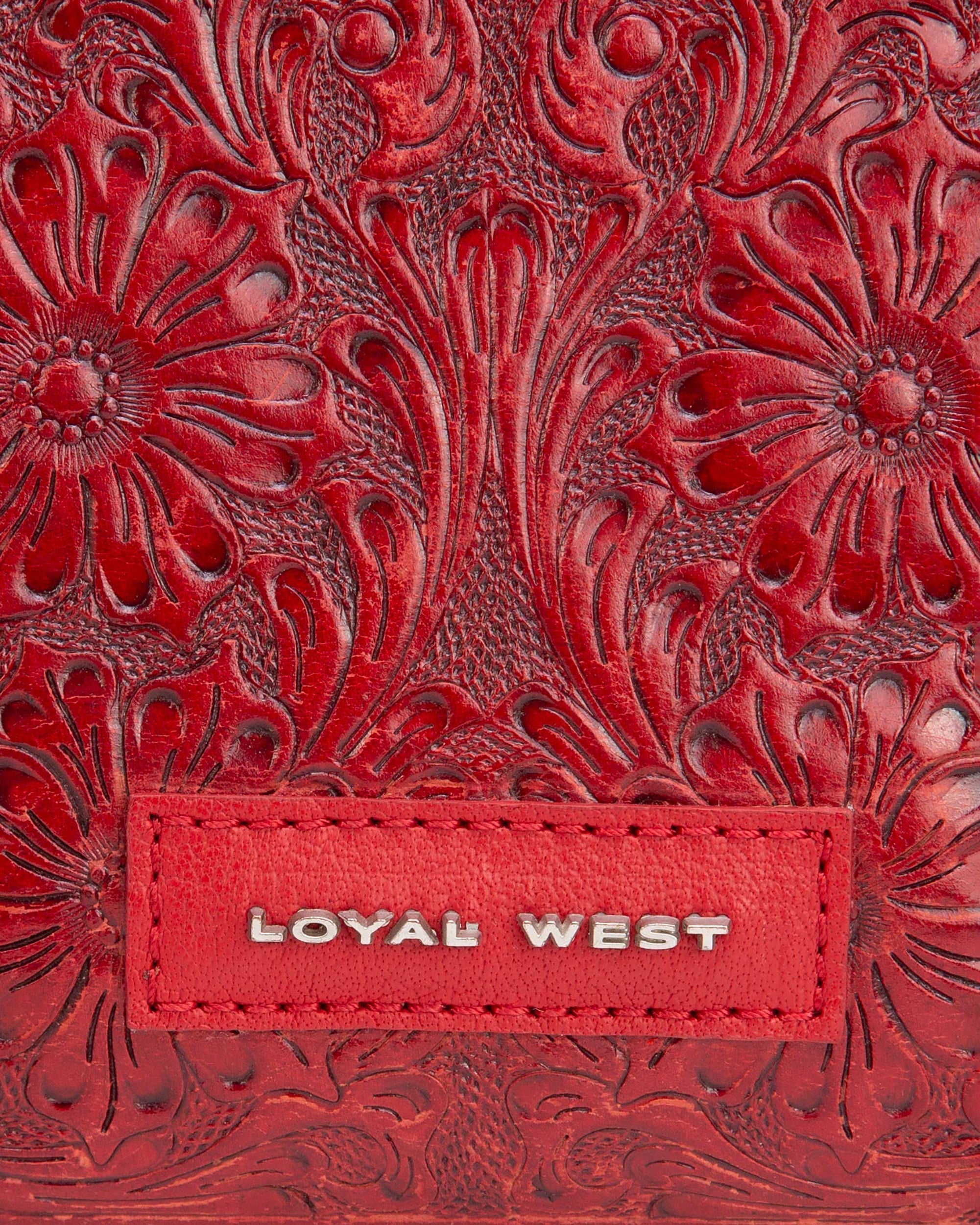 Alma Medium Handbag Red