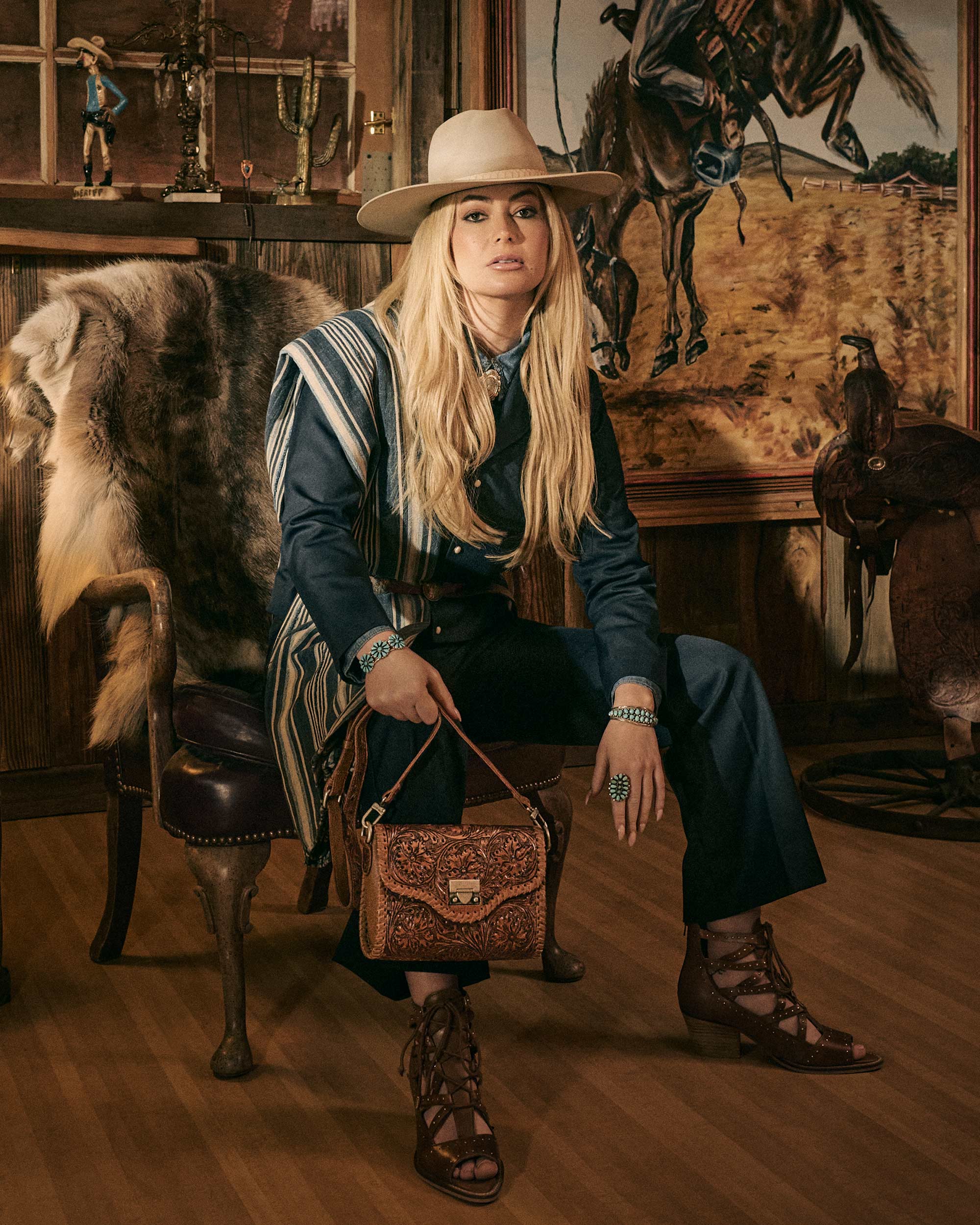 Daisy Mini Bag Brown