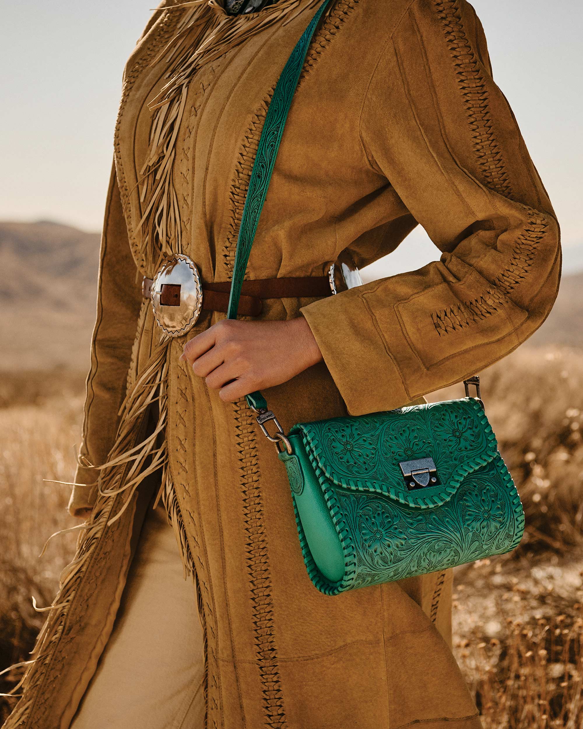 Daisy Mini Bag Turquoise