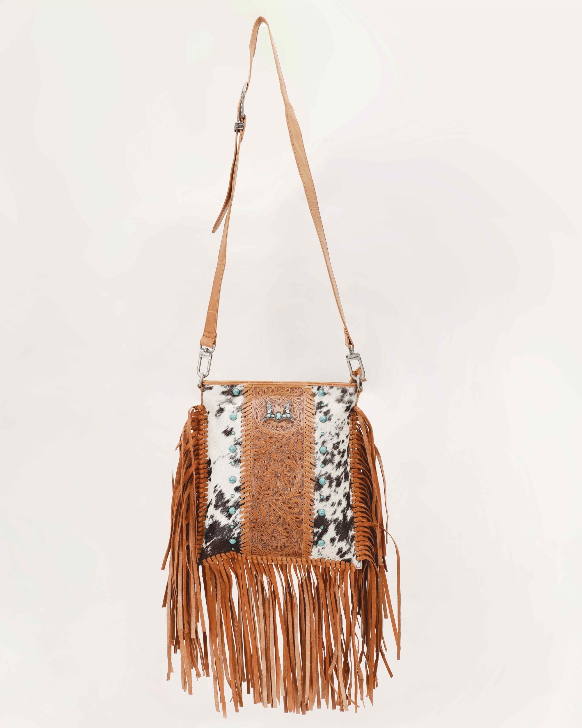 Tucson Cowhide Tassle Bag