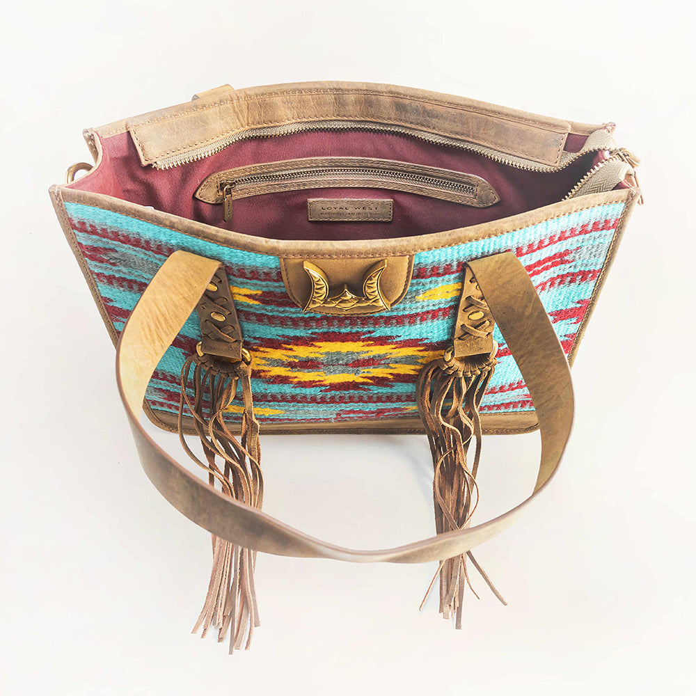 Country Medium Bag Turquoise