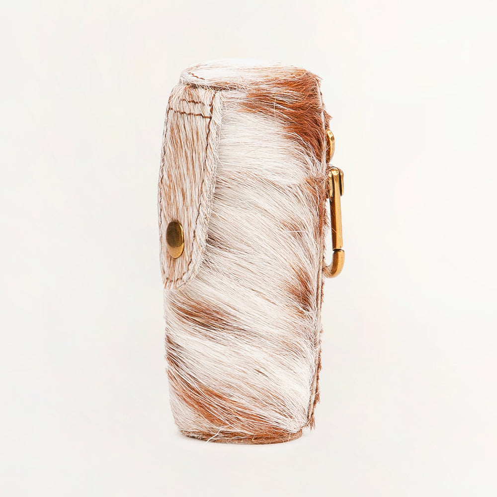 Painted Pony Lipstick Case Brown And White