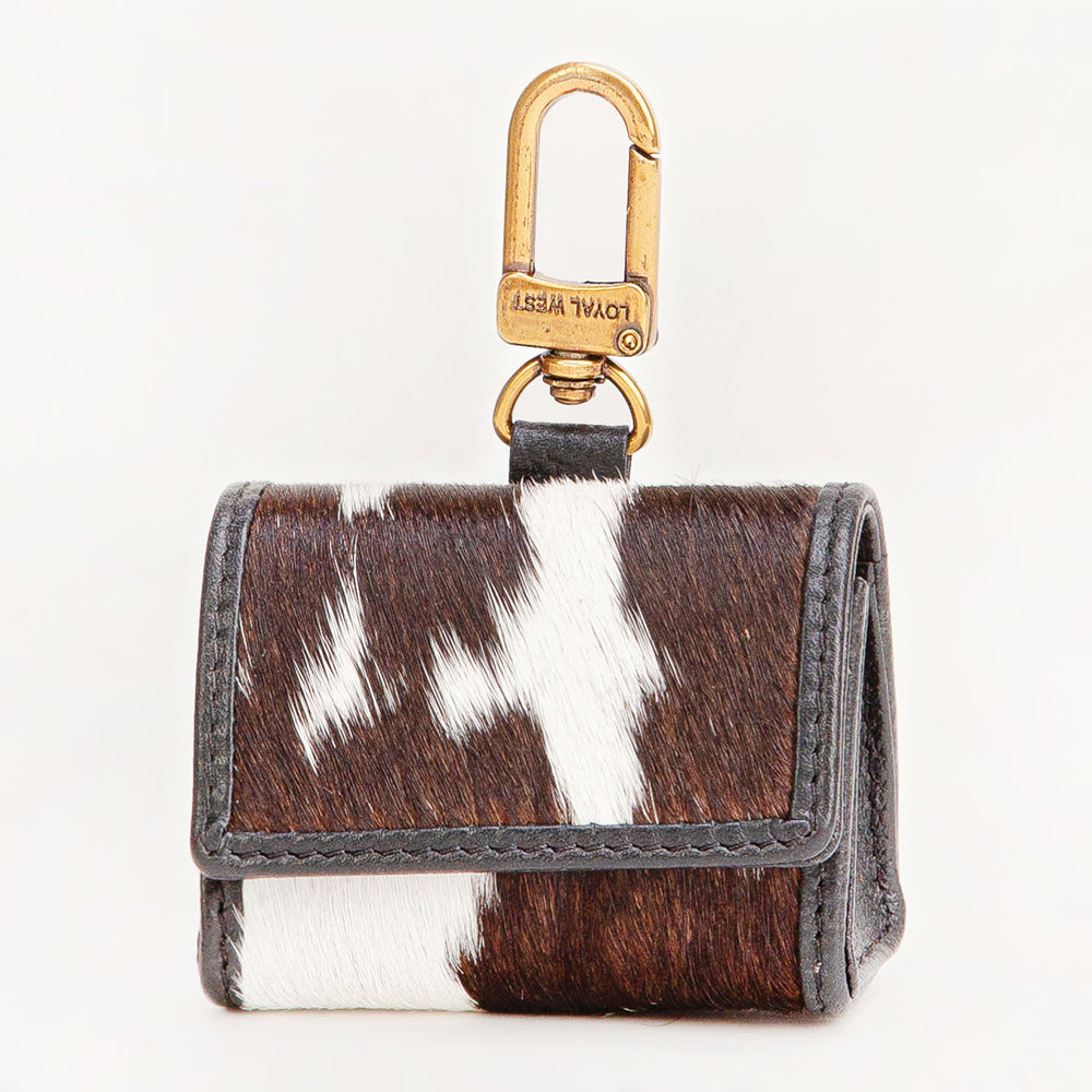 Gloriana Clip On Bag Charm Black And White