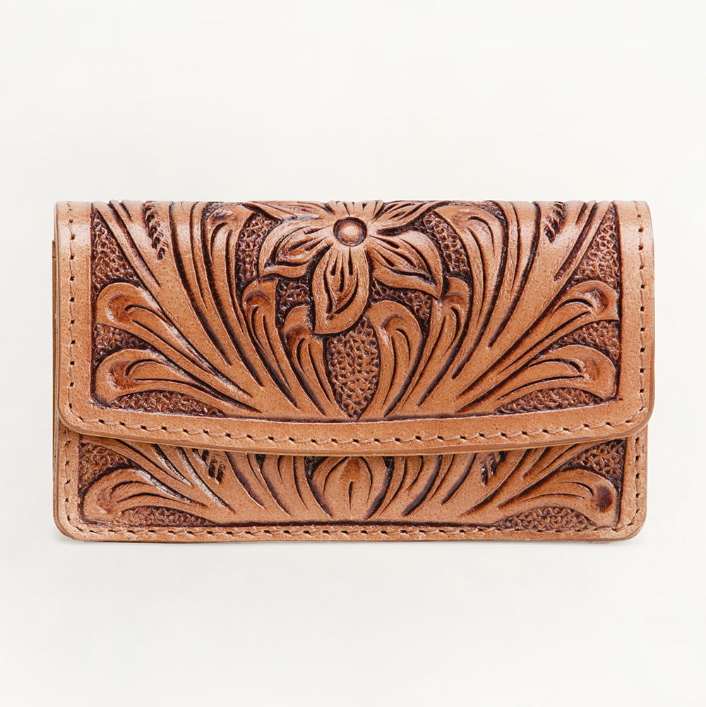 Cattle Kiss Lipstick Handtooled Leather
