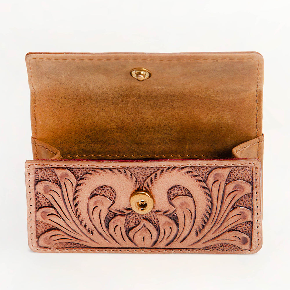 Cattle Kiss Lipstick Handtooled Leather