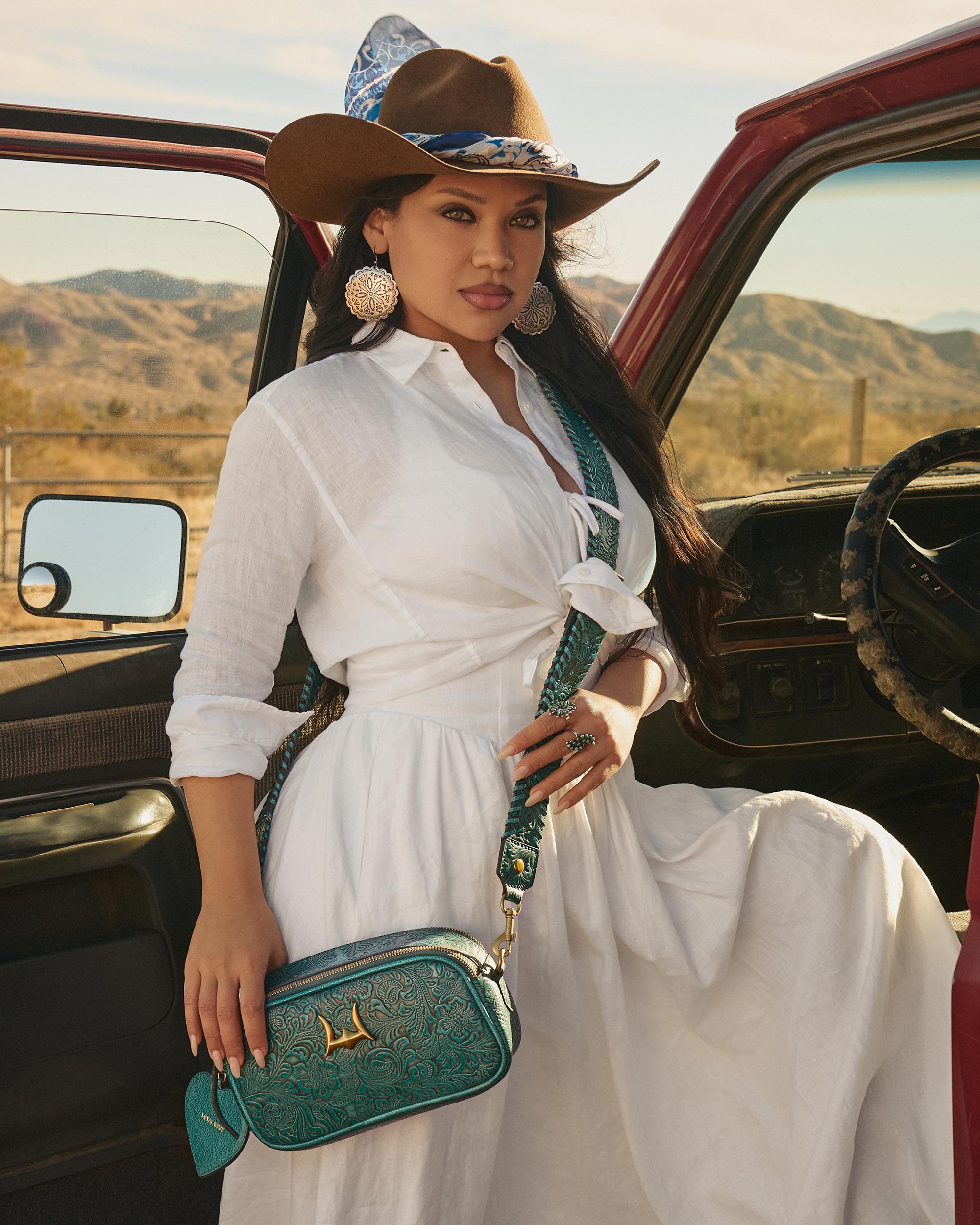 Sophia Shoulder Bag Turqouise