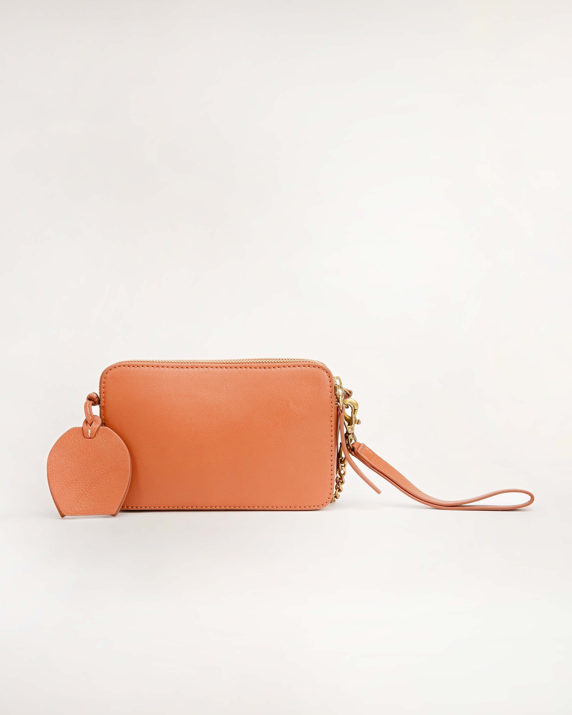 Shell Mini Purse Golden Floral