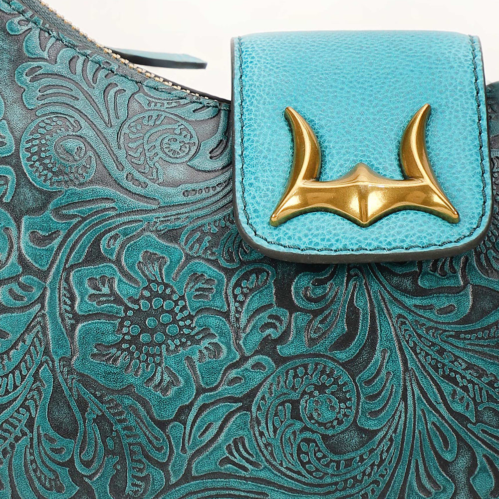 Lw Hobo Medium Purse Turquoise Floral