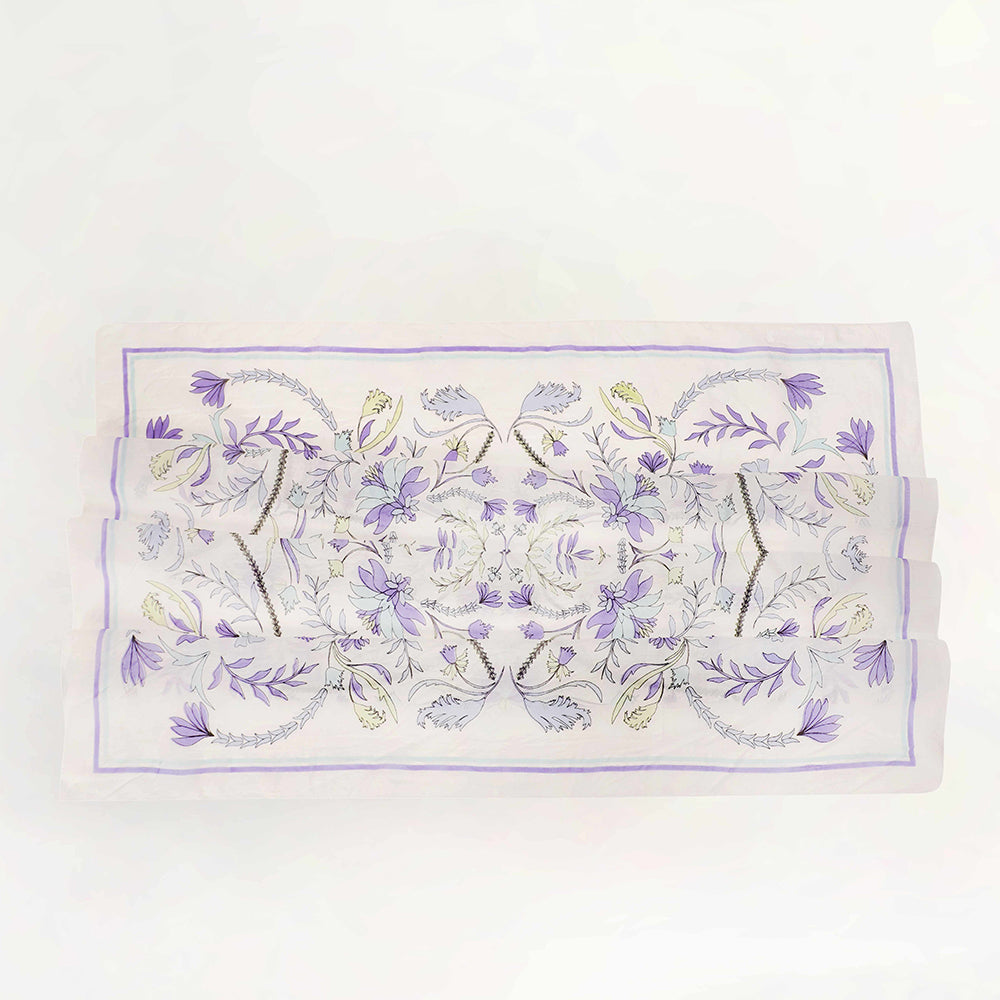 Glory Of Morning Silk Scarves