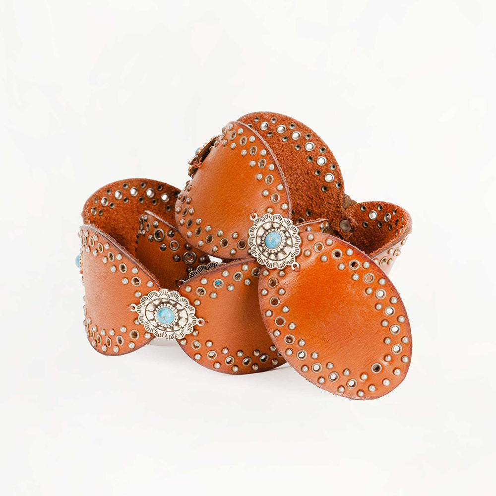 Alta Buena Leather Belt In Calfskin