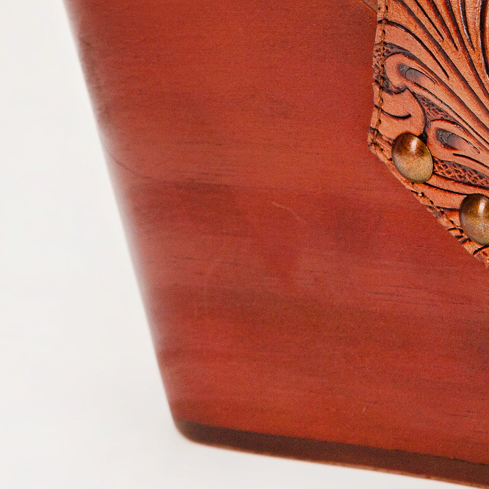 Amelia Sandals Handtooled Leather