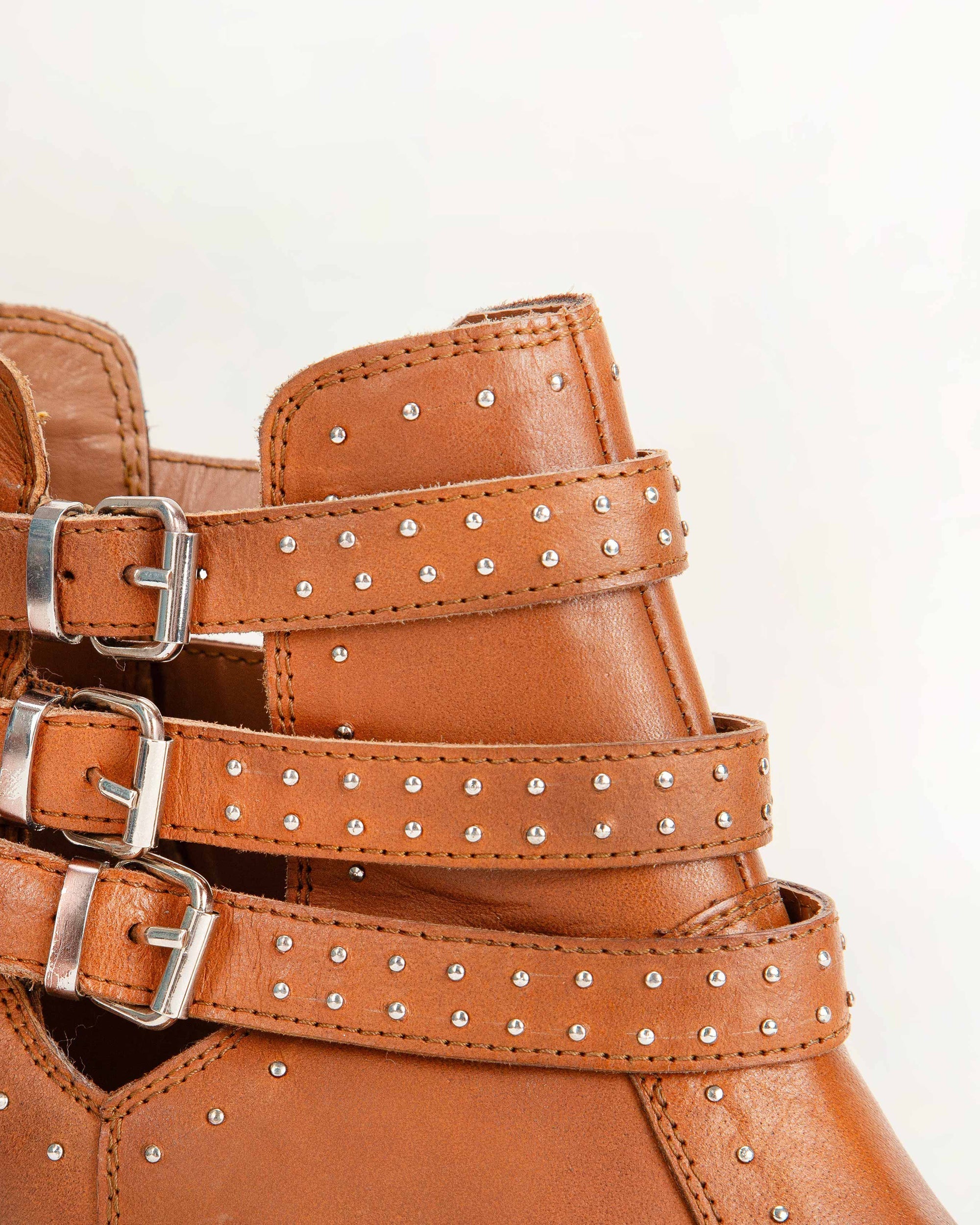 Buckle In Ankle Booties & Calfskin