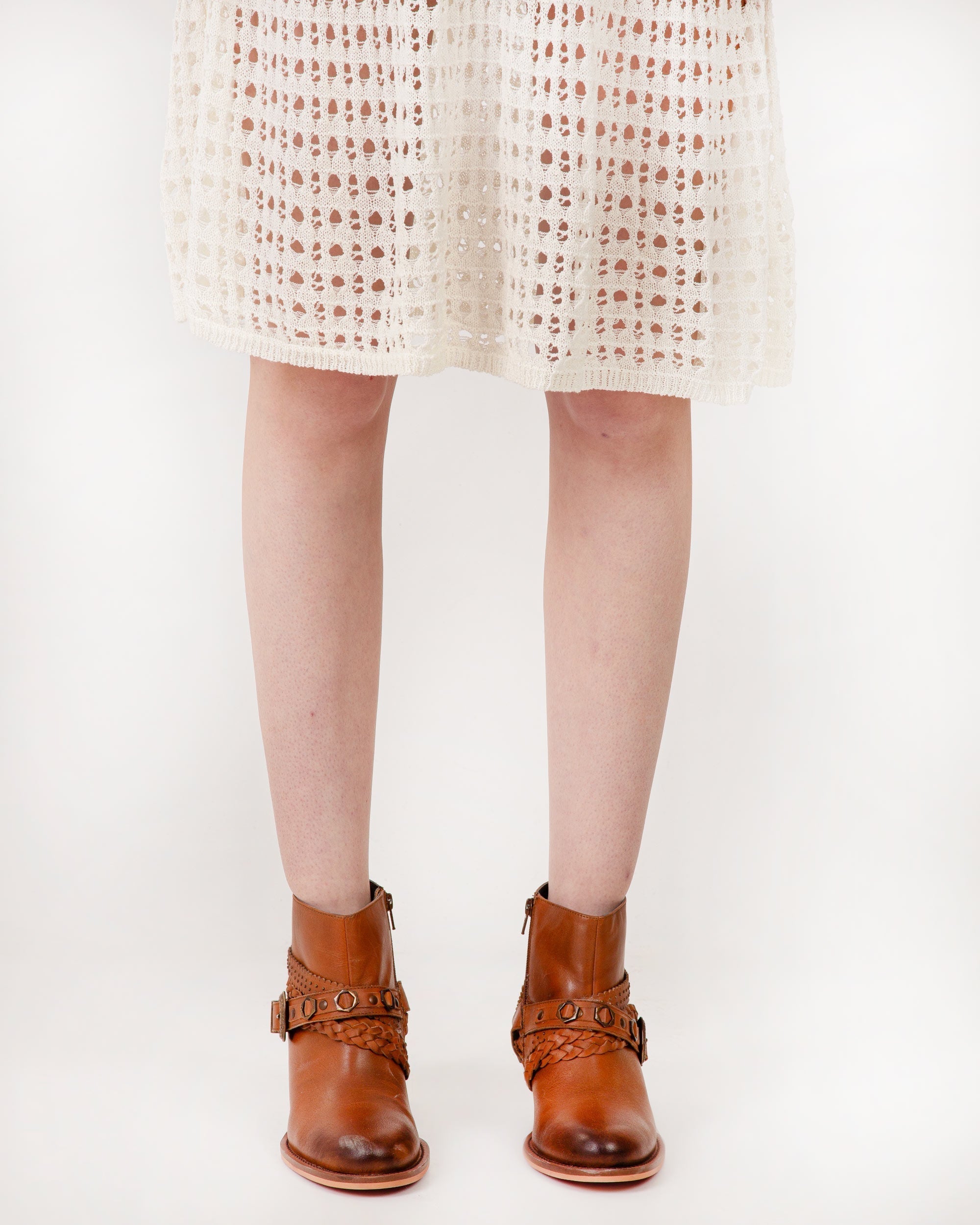 Buckle In Ankle Booties & Calfskin