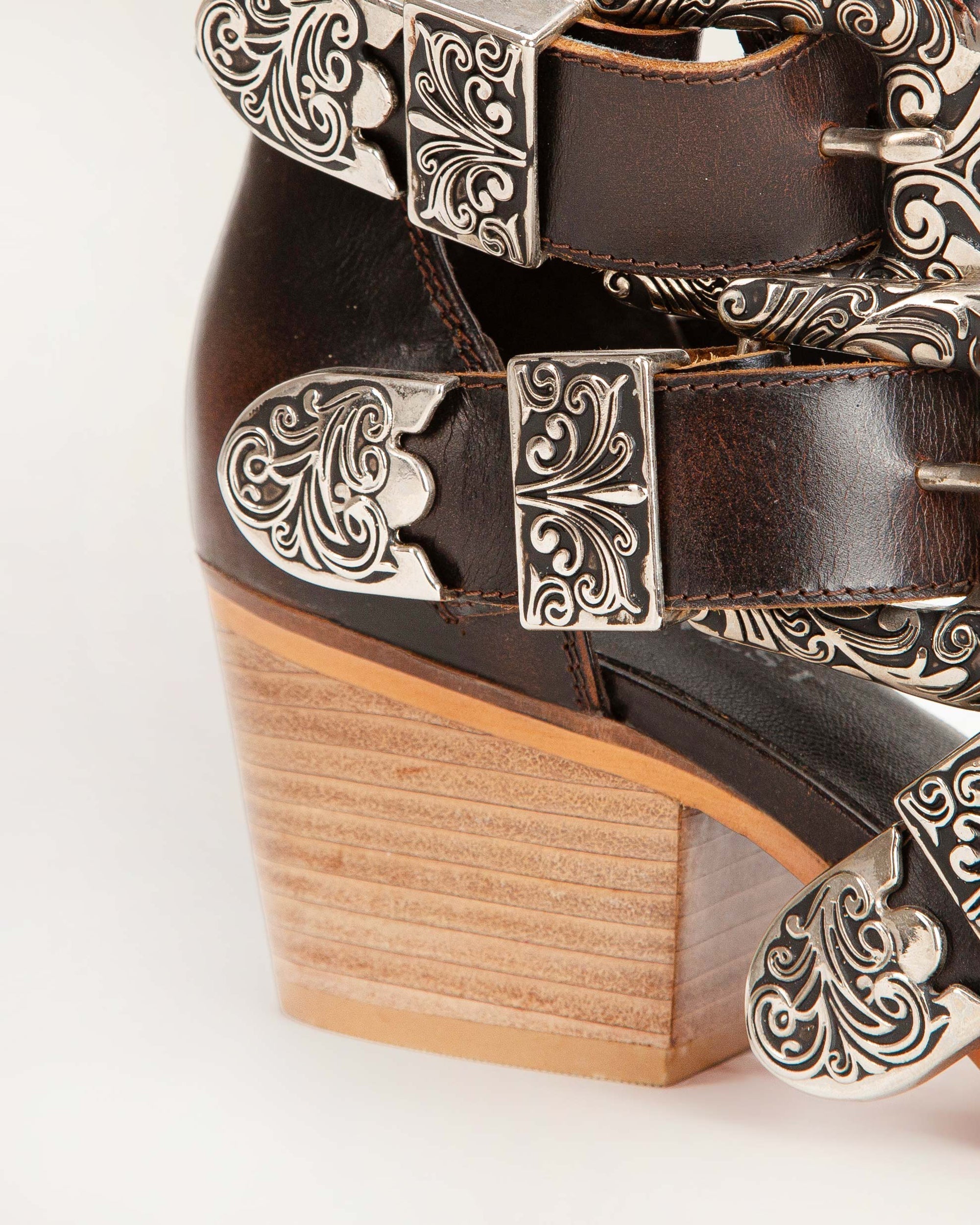 Rodeo Ankle Bootie In Calfskin