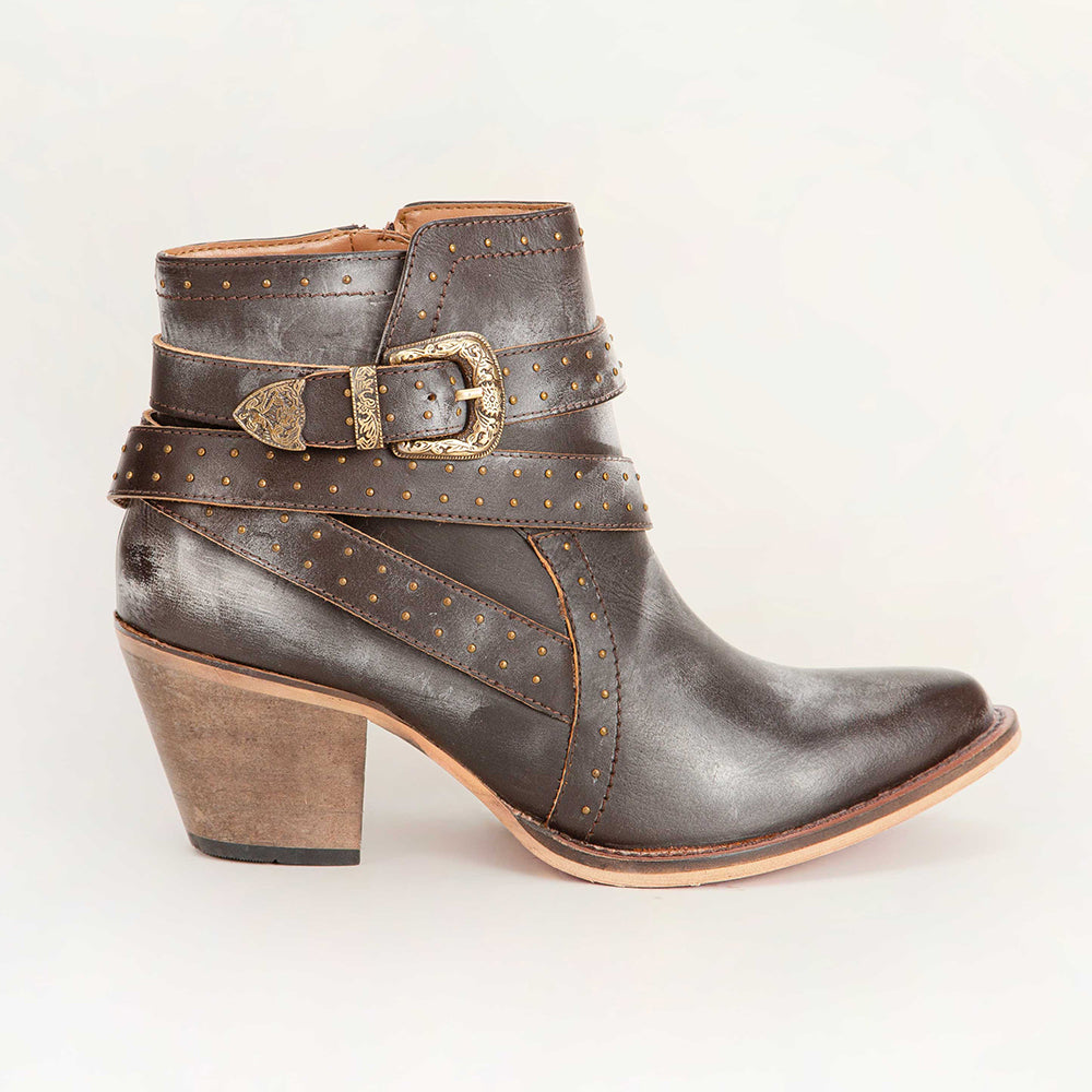 Elena Booties In Calfskin