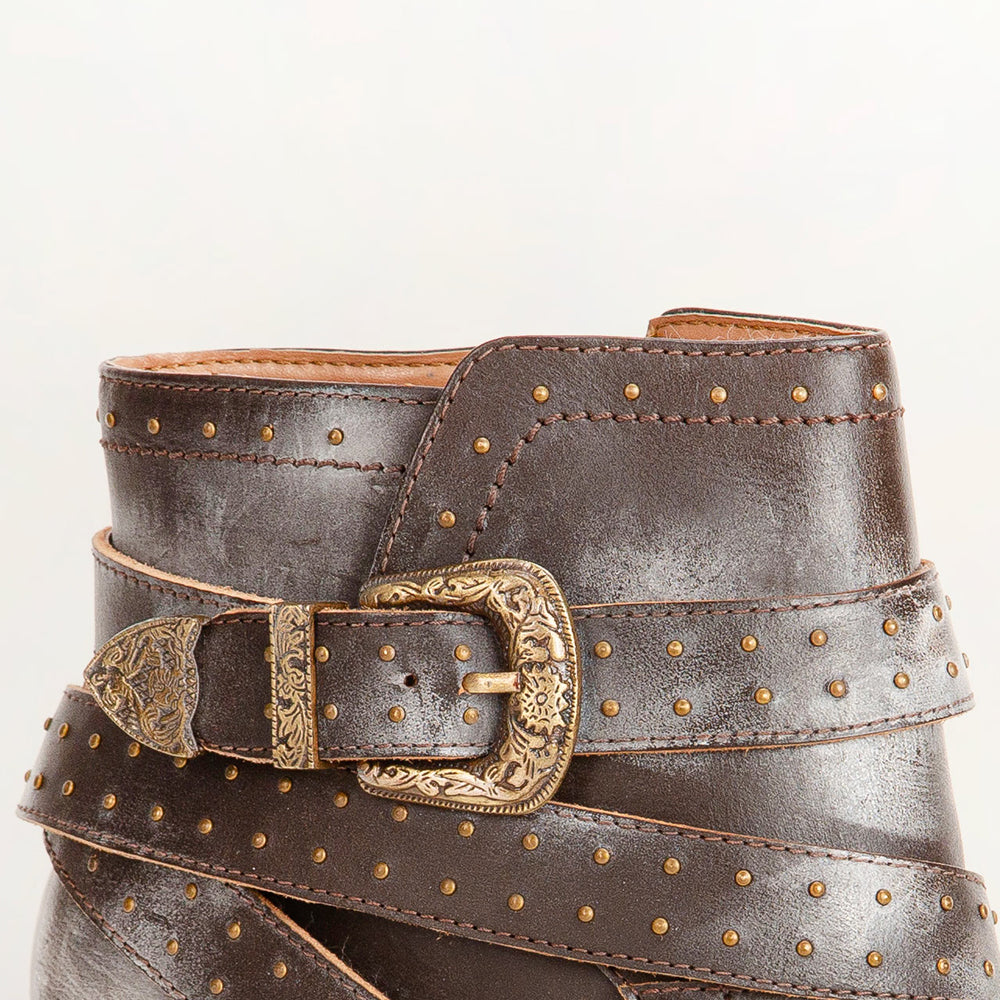 Elena Booties In Calfskin