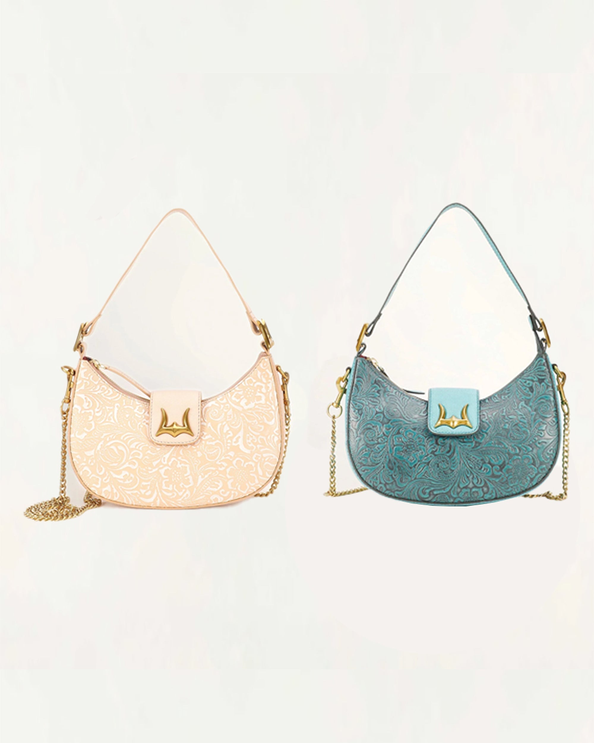 Lw Hobo Medium Purse Turquoise Floral