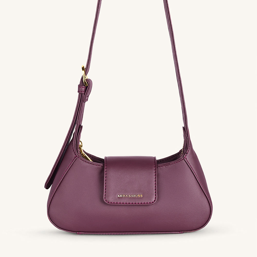Mira & Moss Graciela Petite Shoulder Bag - Plum