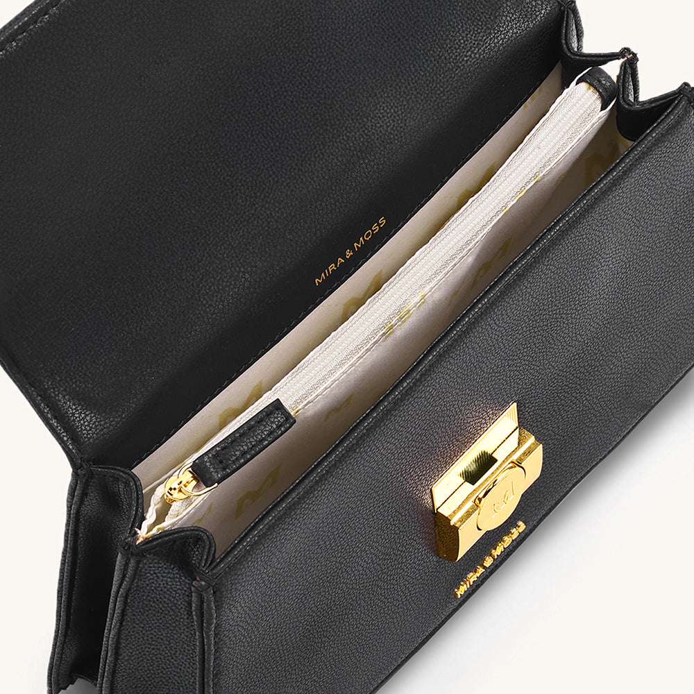 Mira & Moss Novelle Shoulder Bag - Black