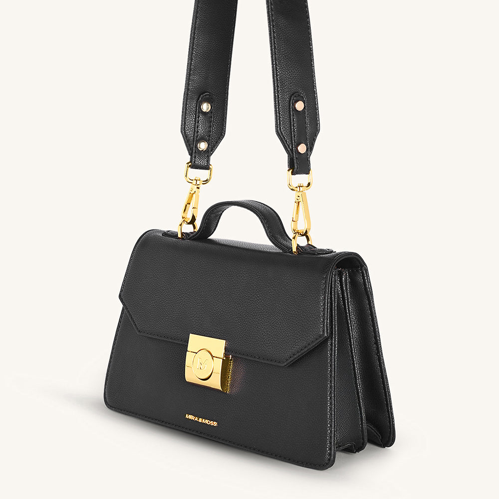 Mira & Moss Novelle Shoulder Bag - Black