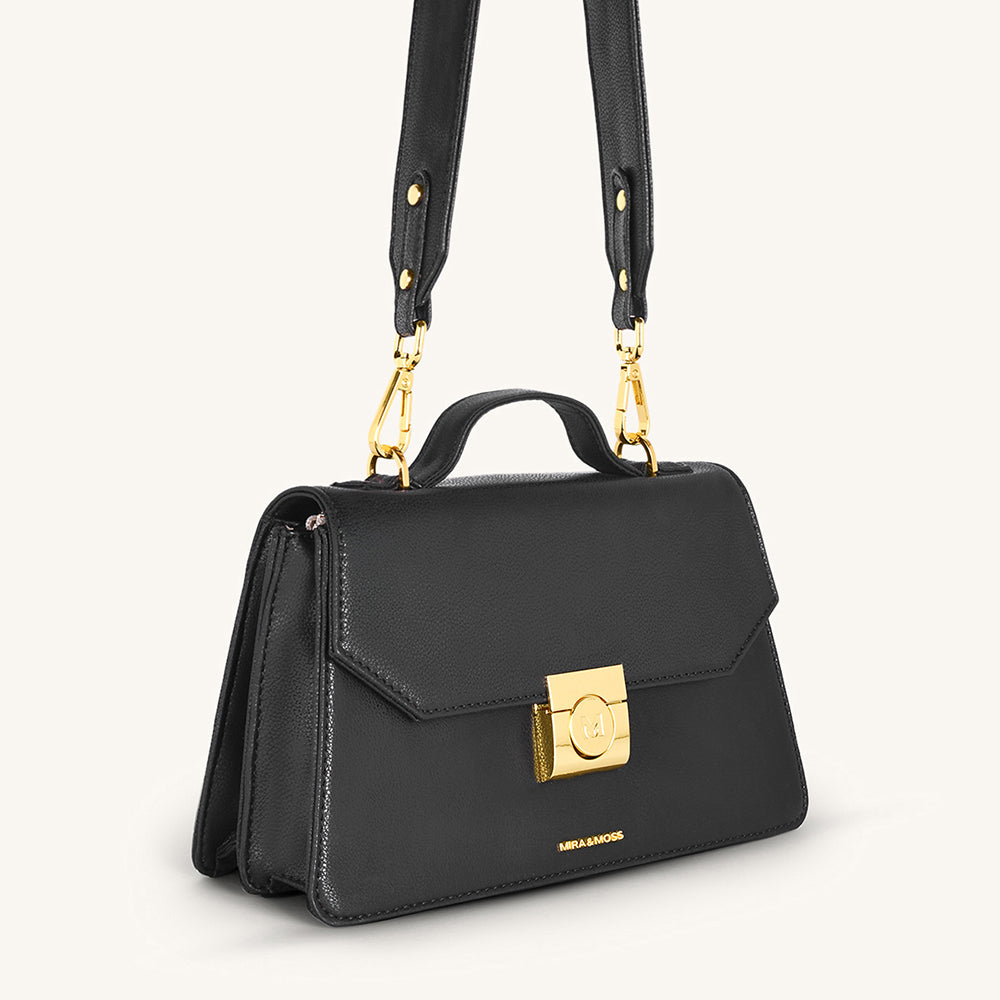 Mira & Moss Novelle Shoulder Bag - Black