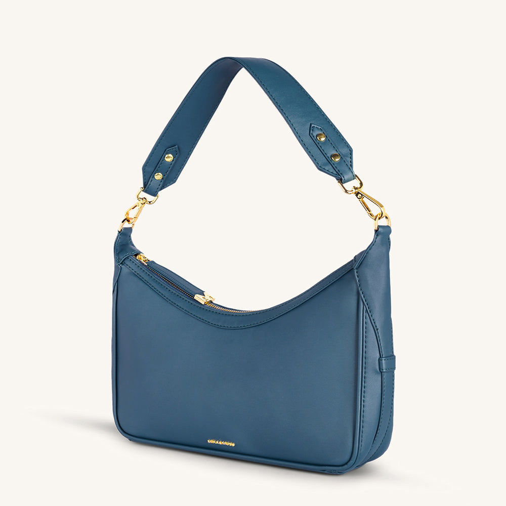 Mira & Moss Celeste Shoulder Bag - Pine Teal
