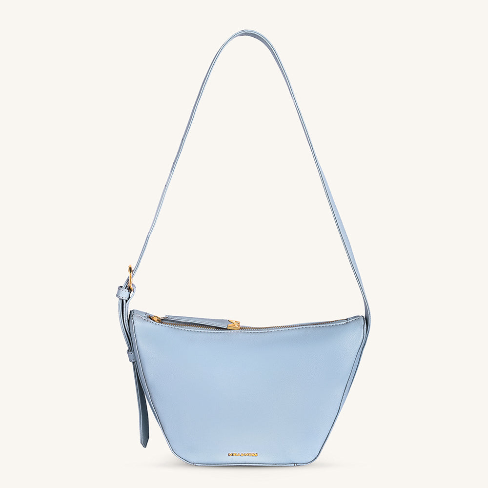Mira & Moss Marceline Shoulder Bag - Ice Blue