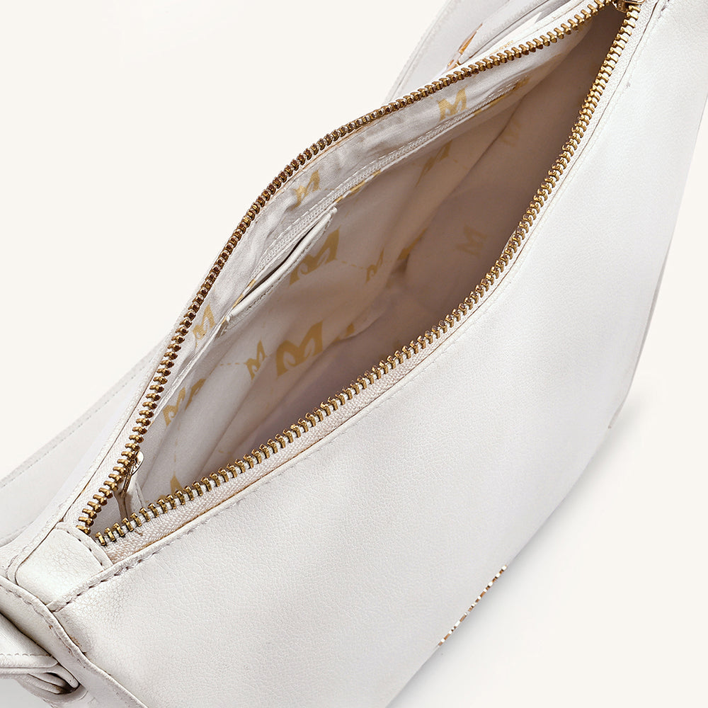 Mira & Moss Marceline Shoulder Bag - Ivory