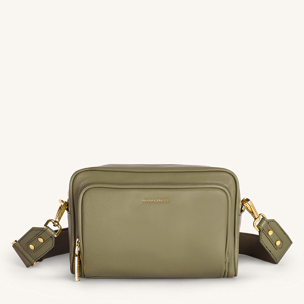 Mira & Moss Lucienne Crossbody Bag - Burnt Olive