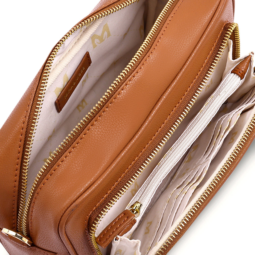 Mira & Moss Lucienne Crossbody Bag - Tan