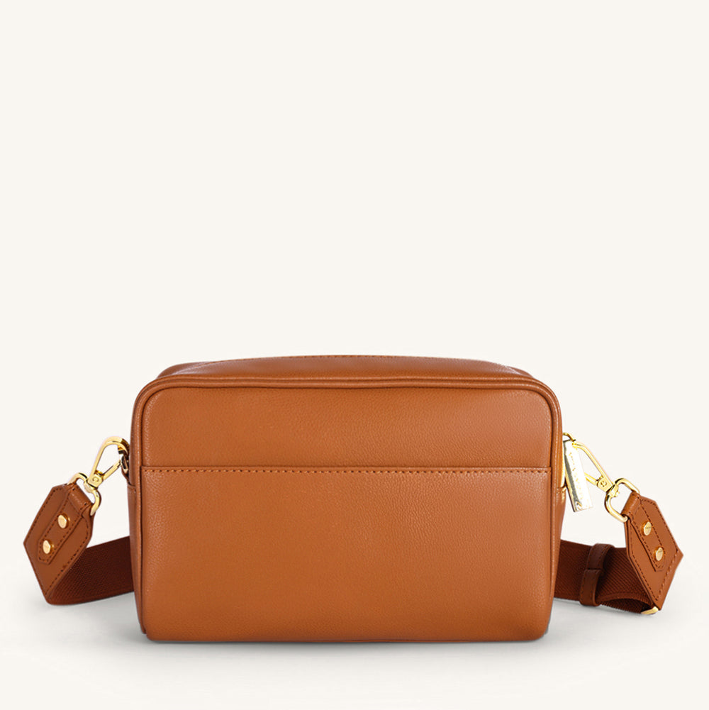 Mira & Moss Lucienne Crossbody Bag - Tan