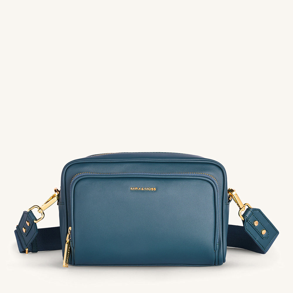 Mira & Moss Lucienne Crossbody Bag - Pine Teal