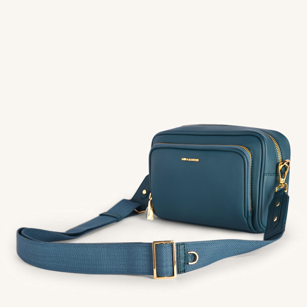 Mira & Moss Lucienne Crossbody Bag - Pine Teal