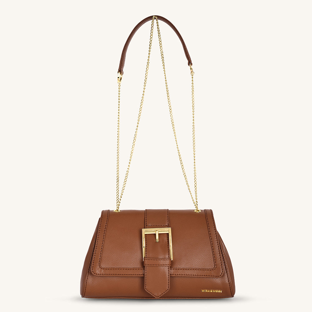 Mira & Moss Adrienne Crossbody Bag - Tan