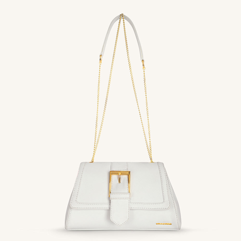 Mira & Moss Adrienne Crossbody Bag - Ivory
