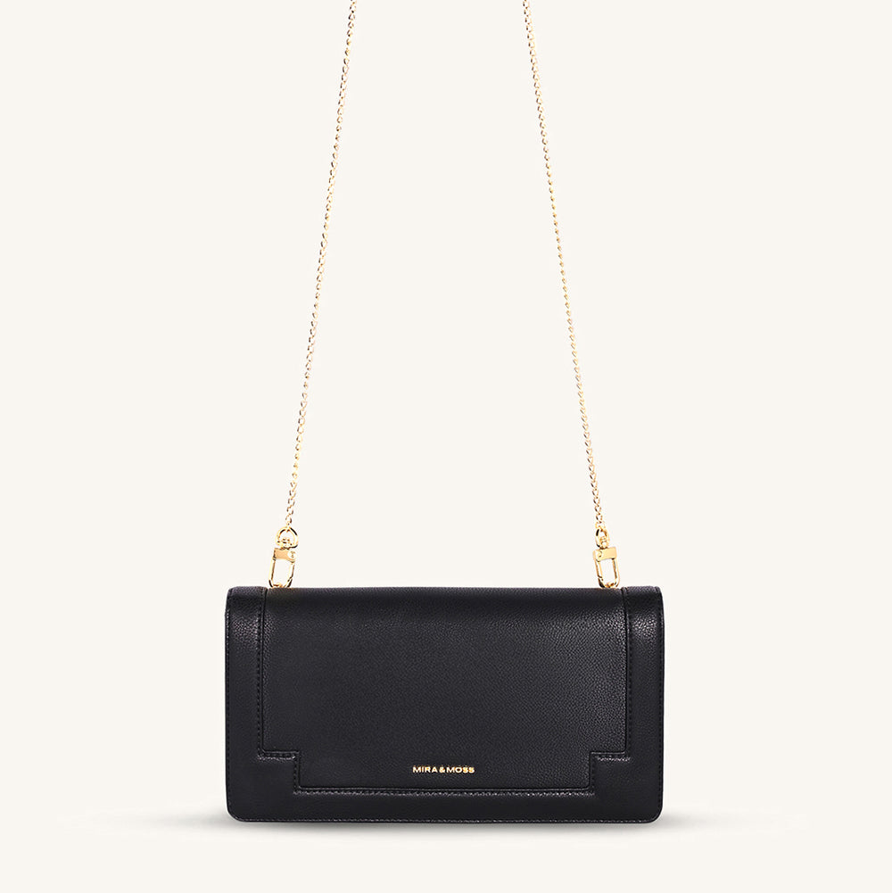 Mira & Moss Delphine Crossbody Bag - Black