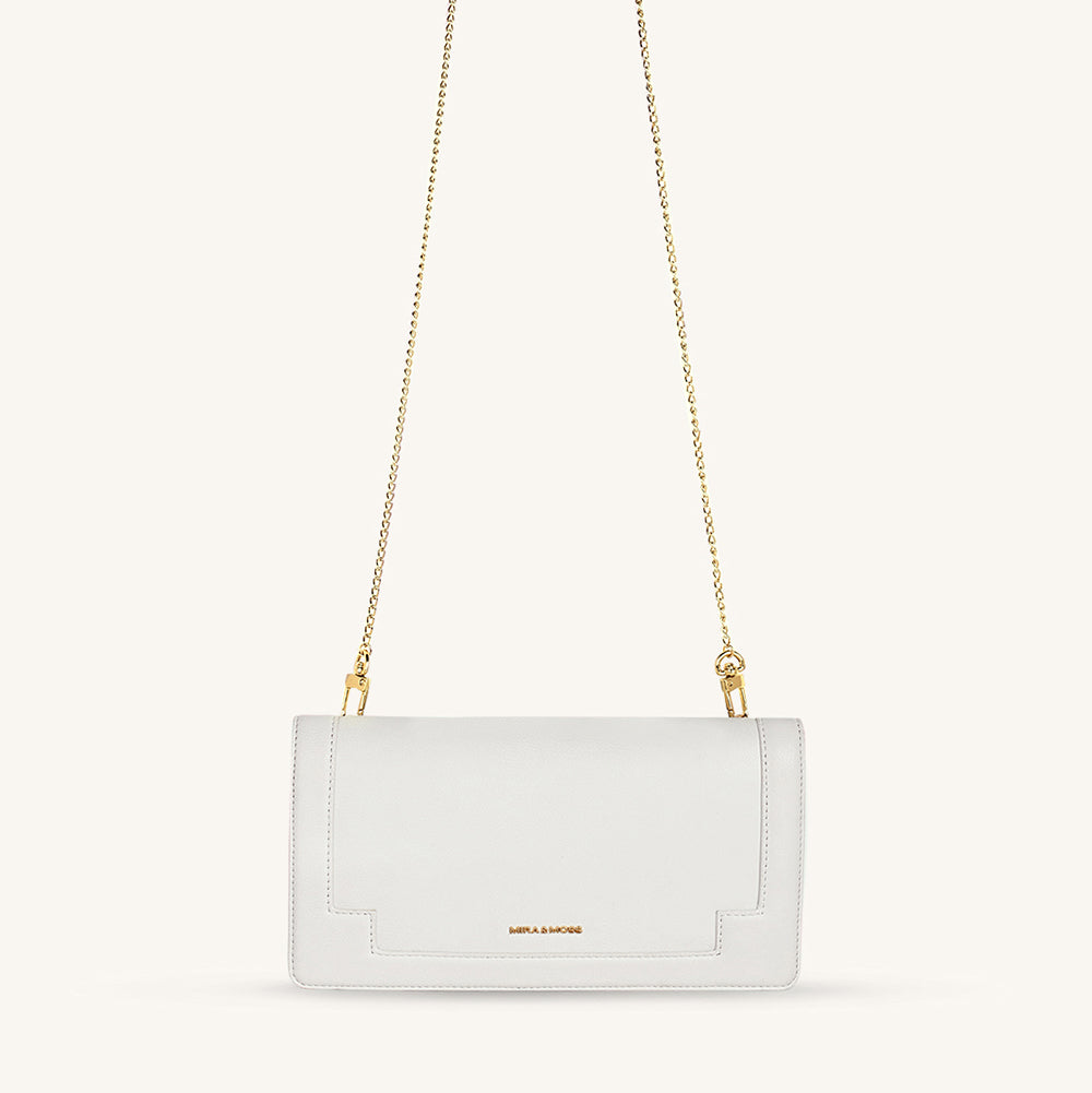 Mira & Moss Delphine Crossbody Bag - Ivory