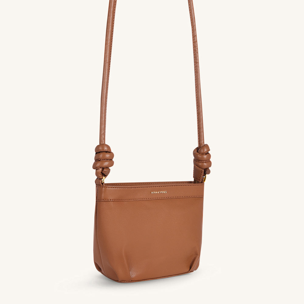 Mira & Moss Emma Crossbody Bag - Tan