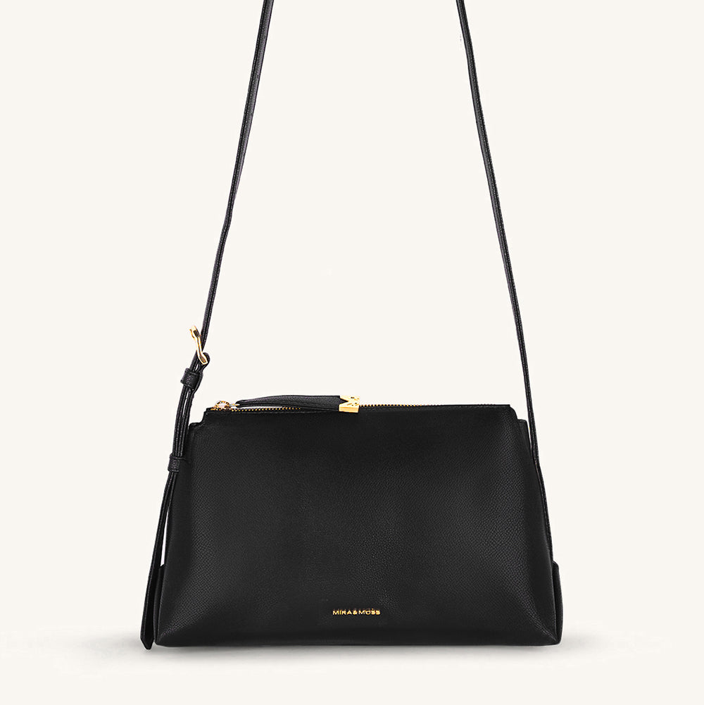 Mira & Moss Audrey Crossbody Bag - Black